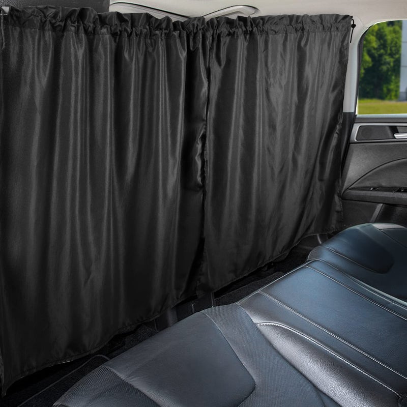 PAMASE Car Divider Curtain - Wide Car Privacy Blackout Shades with Storage Bag for Baby Nap  Removable Sedan SUV Van Sunshade Covers Screen for Car Camping Sleeping Accessories - Image 1
